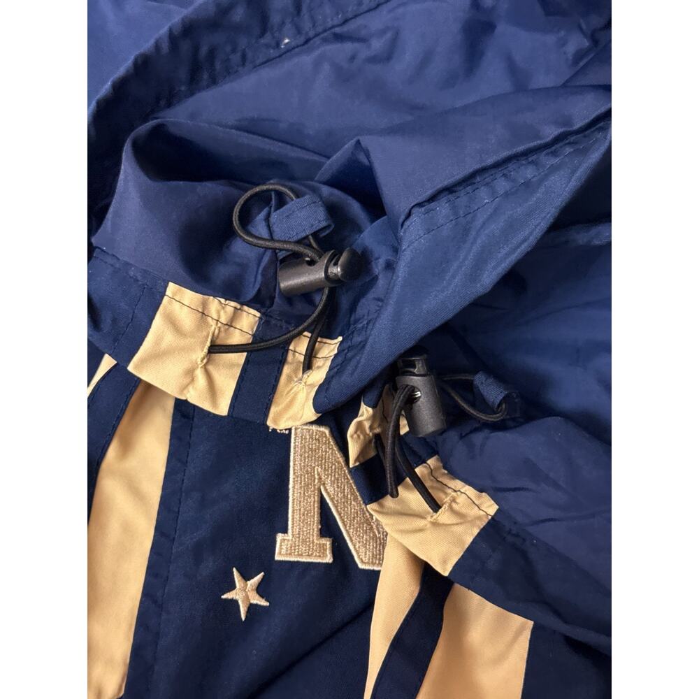 Vintage Nike Baggy Sweatpants XL Mens Windbreaker Navy Naval Academy Y2K - Picture 7 of 7